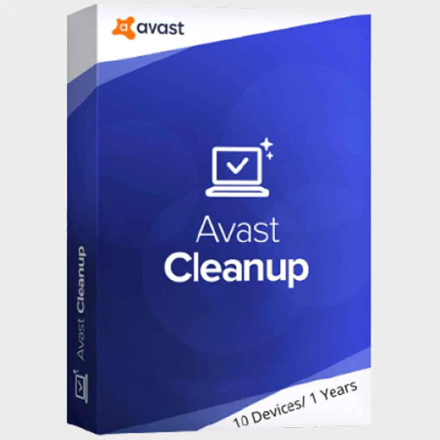 Avast Cleanup 10 Devices/ Years product artwork